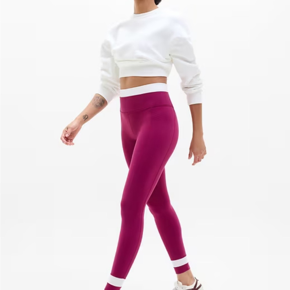 Athleta Magenta Leggings
